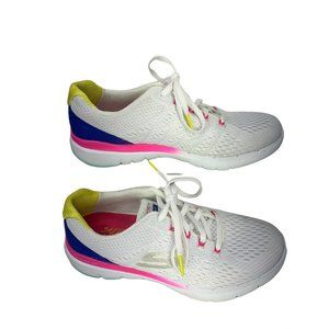 Skechers Air Cooled Memory‎ Foam Size 8 White Women's Sneakers